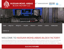 Tablet Screenshot of hablocks.com